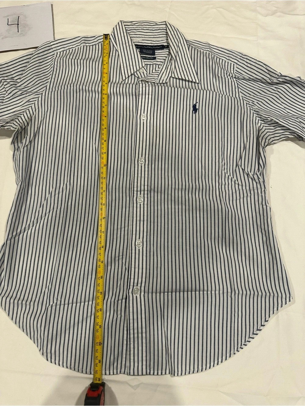 Polo Ralph Lauren Striped Cotton Shirt Size Large Like New